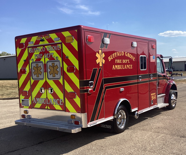 #chicagoareafire.com; #ambulance; #Horton; #Freightliner; #M2106; #Type1; #BuffaloGroveFD;