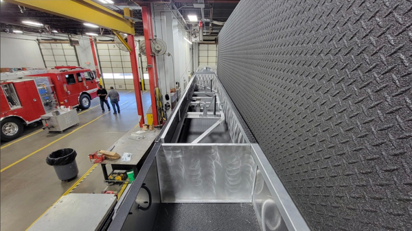 #chicagoareafire.com; #rosenbaueramerica; #FireTruck; #beingbuilt; #DavisFPD; #commander;