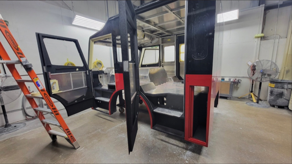 #chicagoareafire.com; #rosenbaueramerica; #FireTruck; #beingbuilt; #DekalbFD; #commander;