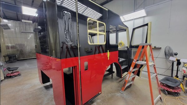 #chicagoareafire.com; #rosenbaueramerica; #FireTruck; #beingbuilt; #DekalbFD; #commander;