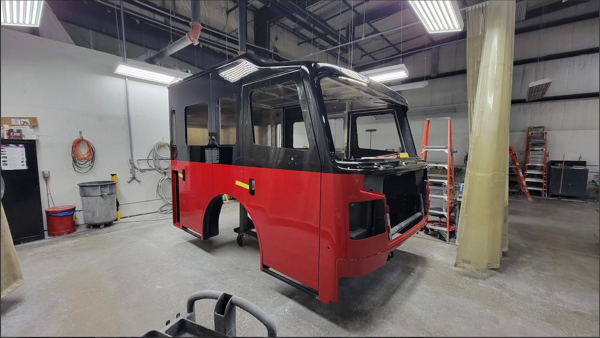 #chicagoareafire.com; #rosenbaueramerica; #FireTruck; #beingbuilt; #DekalbFD; #commander;