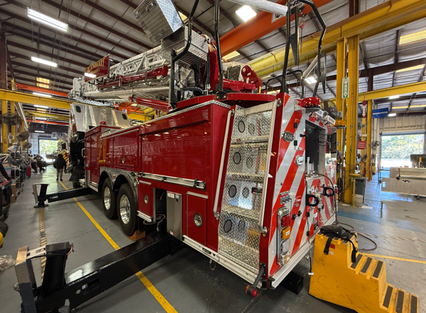 #chicagoareafire.com; #EONE; #beingbuilt; #FireTruck; #ElburnandCOuntrysideFPD;