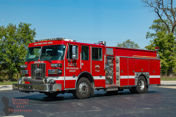 #chicagoareafire.com; #CaryFPD; #FireTruck; #apparatus; #pumper; #TylerTobolt; #Sutphen;