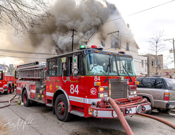 #chicagoareafire.com; #ChicagoFD; #2-11Alarmfire; #EricHaak; #firescene; #FireTruck; #Spartan; #Gladiator; #Luverne;