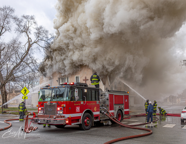 #chicagoareafire.com; #ChicagoFD; #2-11Alarmfire; #EricHaak; #firescene; #FireTruck; #Spartan; #Gladiator; #Luverne;
