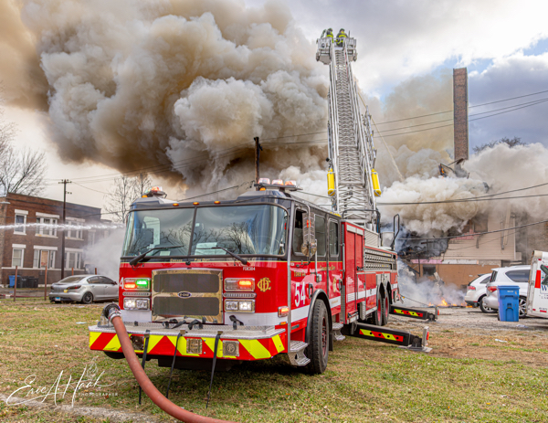 #chicagoareafire.com; #ChicagoFD; #2-11Alarmfire; #EricHaak; #firescene; #FireTruck; #EONE; #HP100; #Cyclone;