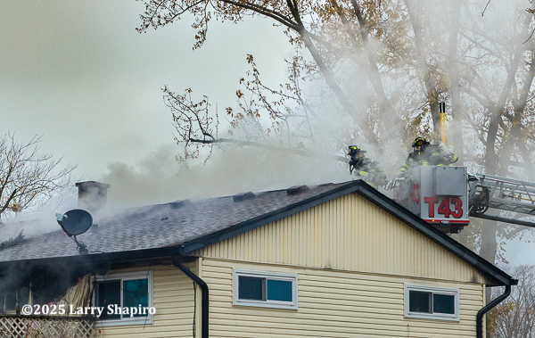 #chicagoareafire.com; #larryshapiro; #larryshapiro.tumblr.com; #larryshapiroblog.com; #shapirophotography.net; #firescene; #WheelinbgFD; #housefire; #venting; #smoke; #firefighters;