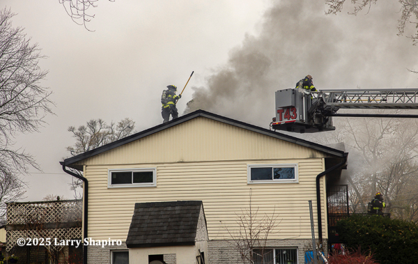 #chicagoareafire.com; #larryshapiro; #larryshapiro.tumblr.com; #larryshapiroblog.com; #shapirophotography.net; #firescene; #WheelinbgFD; #housefire; #venting; #smoke; #firefighters;