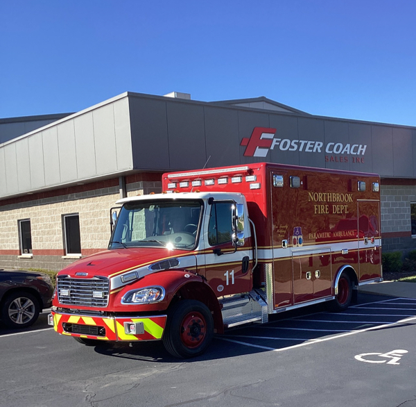 #chicagoareafire.com; #ambulance; #Horton; #Type1; #Freightliner; #M2106; #NorthbrookFD;