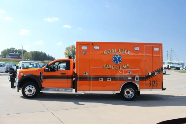 #chicagoareafire.com; #ambulance; #Superliner; #LifeLine; #CoalCityFPD;