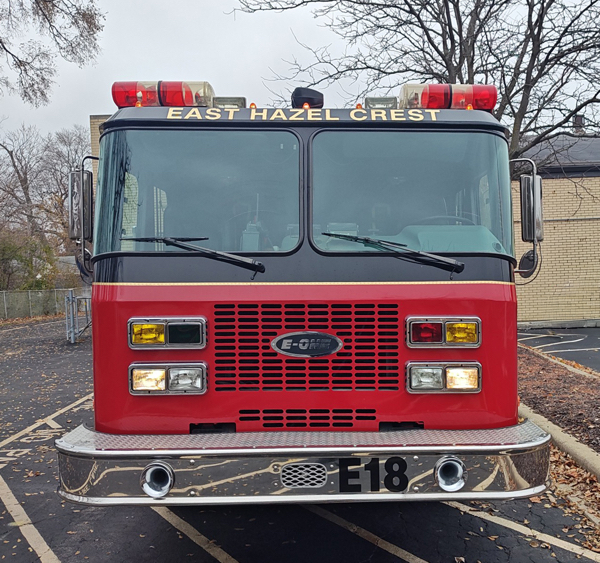 #chicagoareafire.com; #FireTruck; #EONE; #Sentry' #pumper; #EastHazelCrestFD; 