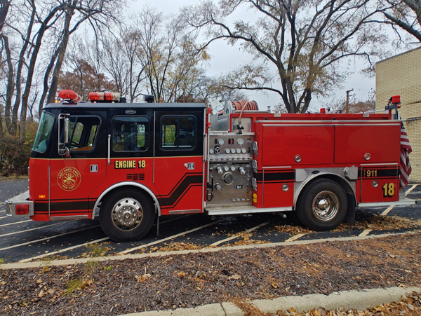 #chicagoareafire.com; #FireTruck; #EONE; #Sentry' #pumper; #EastHazelCrestFD; 