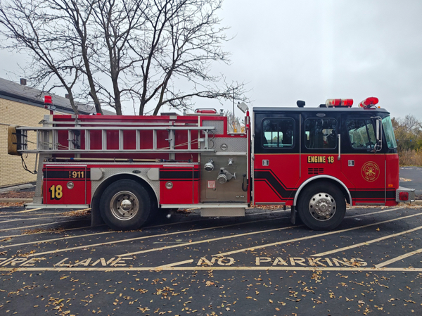 #chicagoareafire.com; #FireTruck; #EONE; #Sentry' #pumper; #EastHazelCrestFD; 