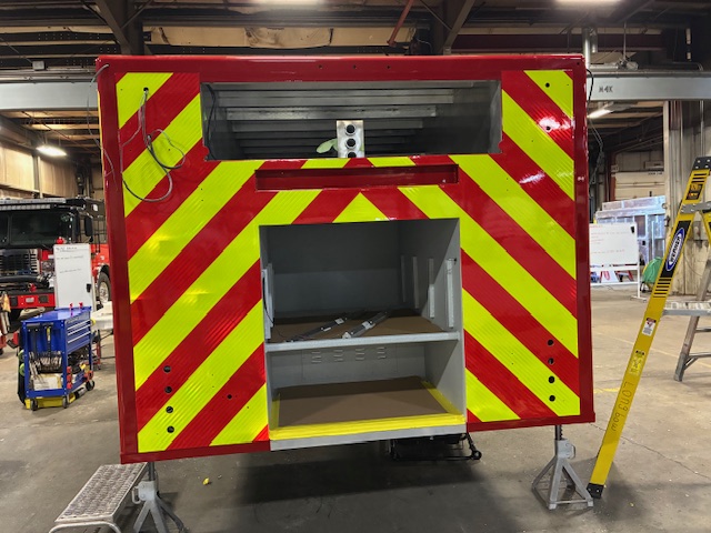 #chicagoareafire.com; Firetruck; #beingbuilt; #MelroseParkFD; #MarionBodyWorks;