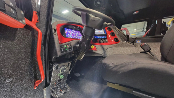 #chicagoareafire.com; #rosenbaueramerica; #FireTruck; #beingbuilt; #DekalbFD; #commander;