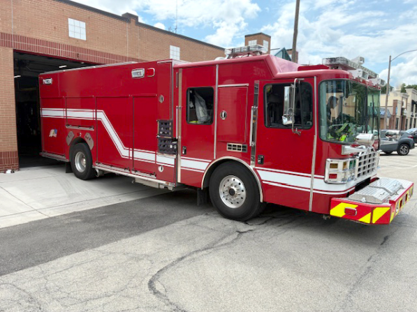 #chicagoareafire.com; #FireTruck; #forsale; #LaGrangeFD; #Ferrara; #Ember; 