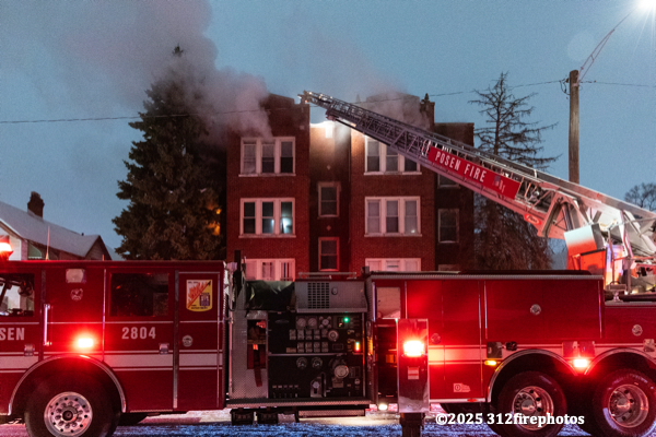 #chicagoareafire.com; #FireTruck; #Pierce; #312firephotos; #PosenFD;