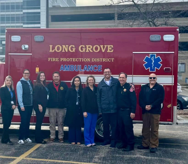 #chicagoareafire.com; #ambulance; #donation; #LongGroveFD; #EndeavorHealthCare;