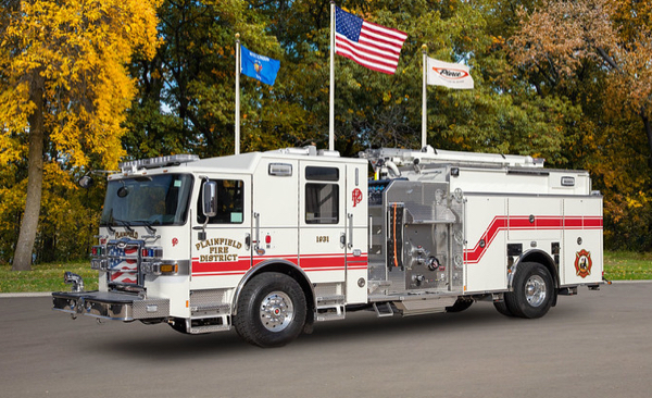 #chicagoareafire.com; #FireTruck; #PlainfieldFPD; #Pierce; #Enforcer;