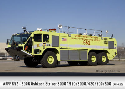 Chicago FD ARFF 6-5-2 at Midway Airport