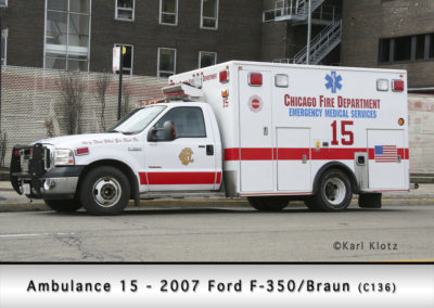 Chicago FD Ambulance 15