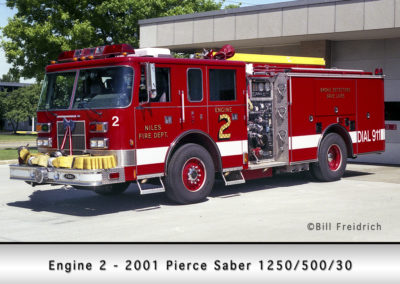 Niles Fire Department Engine 2R