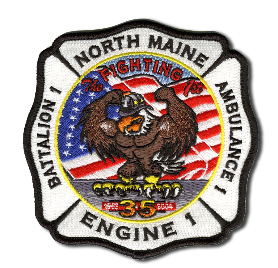 North Maine FPD Engine 1 patch