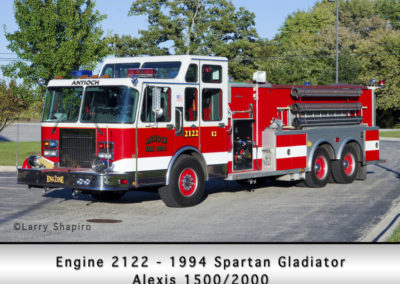 Antioch Fire Department Engine 2122