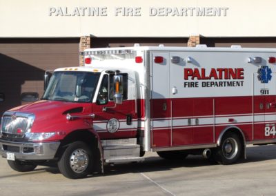 Palatine Ambulance 84 - 2012 IHC 7400/Horton Type I MICU