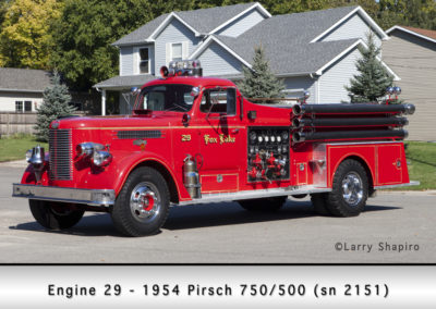 Fox Lake Fire Department Engine 29