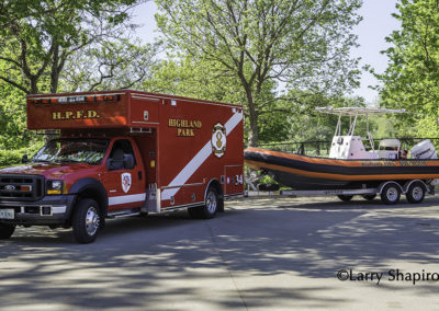 Highland Park Fire Department Dive Rescue and Boat 34