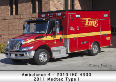 Morton Grove Fire Department Ambulance 4