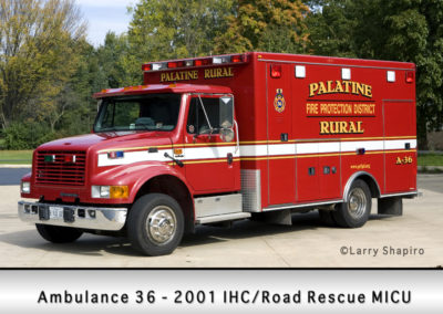 Palatine Rural Fire Protection District Ambulance 36