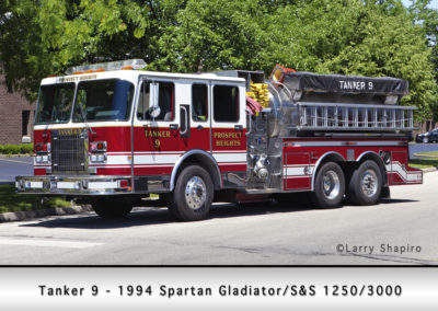 Prospect Heights Fire District Tanker 9