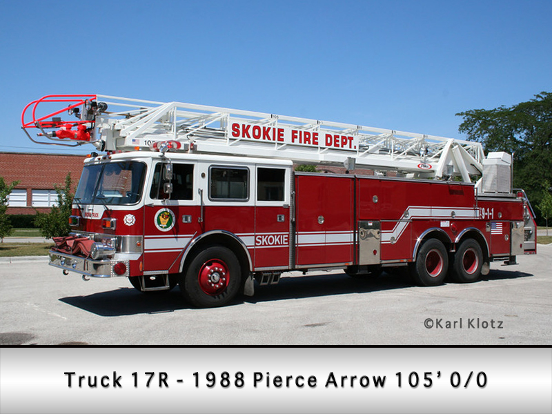 Skokie Fire Department Truck 17R