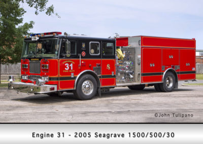 Streamwood Fire Department Engine 31