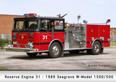 Streamwood Fire Department Engine 31R
