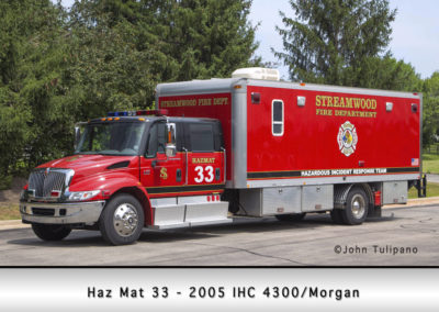 Streamwood Fire Department Haz Mat 33