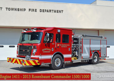 Newport Township FPD Engine 1411 - 2013 Rosenbauer Commander 1500-1000