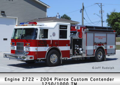Grayslake FPD Engine 2722 - 2004 Pierce Custom Contender 1250/1000